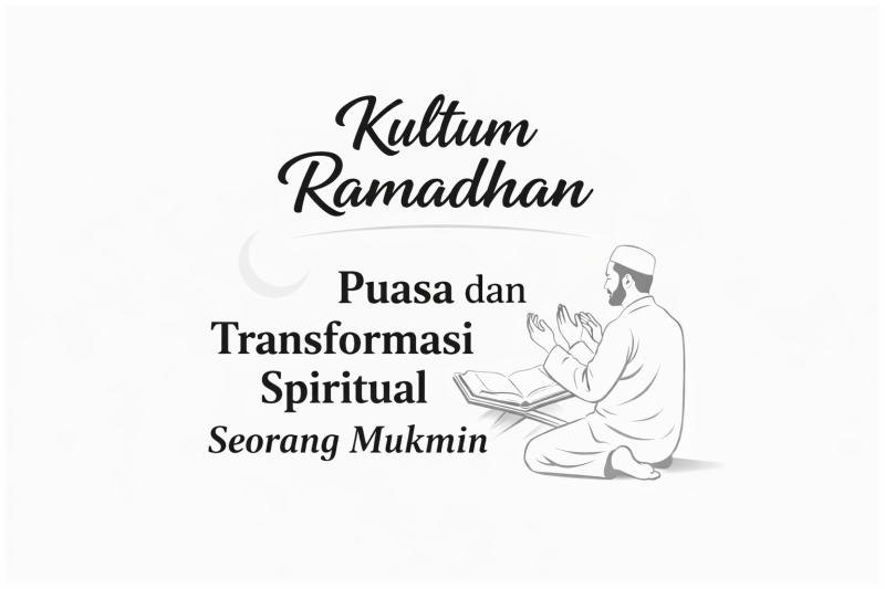 Ilustrasi Membaca Doa'a 