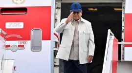 Prabowo bertolak ke Washington DC untuk bertemu dengan Presiden Trump, Senin (16/2/2026). 
