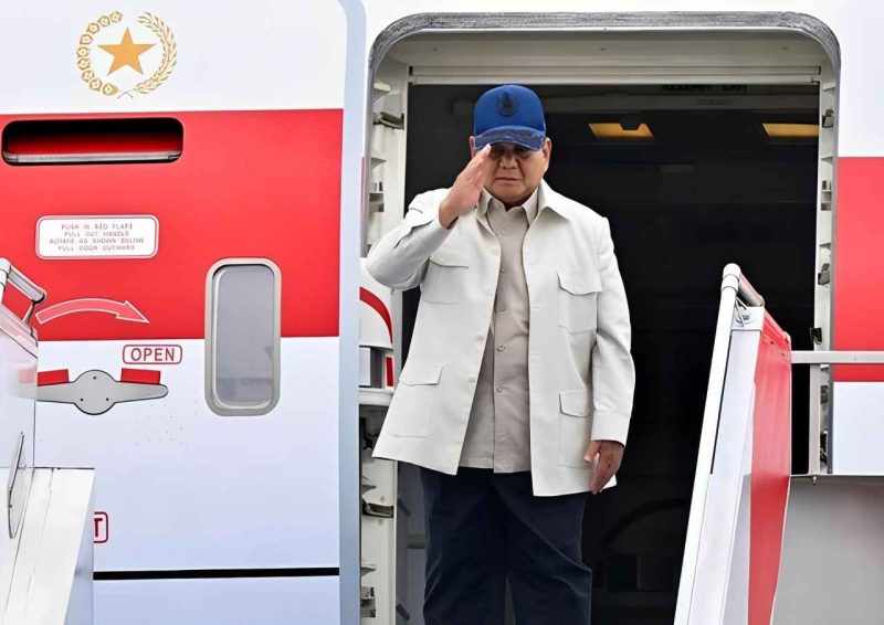 Prabowo bertolak ke Washington DC untuk bertemu dengan Presiden Trump, Senin (16/2/2026). 