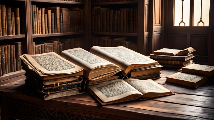 Ilustrasi Kitab (pinterst/IkhbarNusantara)