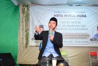 Foto Luthfi Muhammad Fikri sedang Mengisi kegiatan
