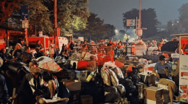 Foto Korban Kebakaran Kemayoran