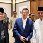 Ketua Umum PBNU KH Yahya Cholil Staquf bersama Menlu Sugiono dan Ketua MPR Ahmad Muzani bertolak ke Iran untuk memberikan penghormatan kepada almarhum Sayyid Ali Khamenei. (Foto: dok NUONLINE)