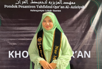 Foto Santri Pondok Pesantren Tahfidzul Qur'an Al Aziziyah. Jadi Delegasi International Conference Santri Mendunia (Dok: Pribadi)