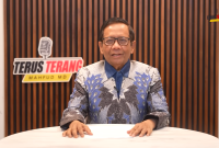 Tangkapan layar Mahfud MD di Chanel Youtube Mahfud MD Official Terus Terang