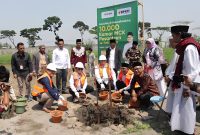 Foto Dokumentasi peletakan batu pertama (Dok. Ponpes Al-Musri')