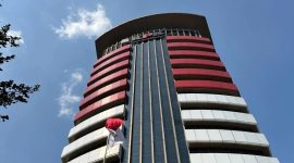 Gedung Merah Putih Komisi Pemberantasan Korupsi di Jakarta
