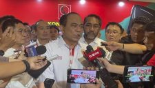 Ketua Umum DPP Projo, Budi Arie Setiadi, dalam agenda Kongres ke-III Projo, di Grand Sahid Jaya, Jakarta, Sabtu (1/11/2025). Foto (kumparan)